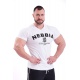 Nebbia Hardcore tričko s výšivkou 396 - bílé