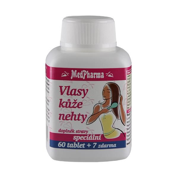 MedPharma Vlasy, kůže, nehty, 67 tobolek