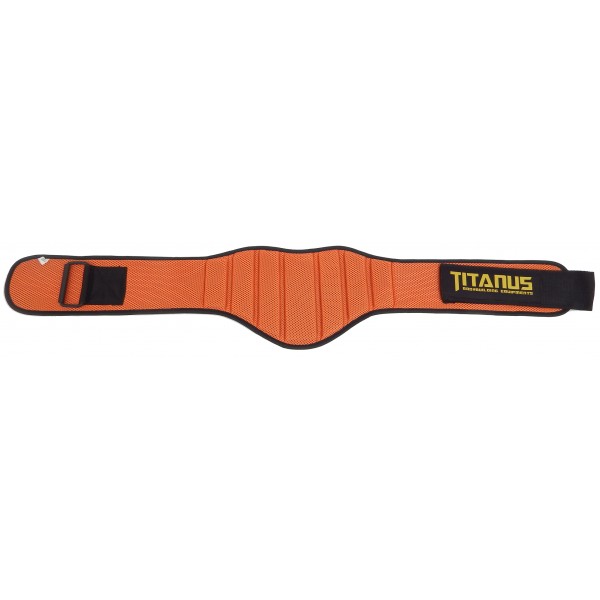 TITANUS fitness opasek nylonový (oranžová)