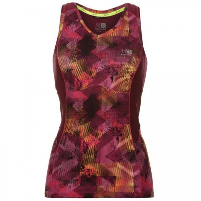Karrimor Xlite Running Top Ladies - Pink AOP