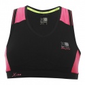 Karrimor Xlite Bra Top Ladies - Black/Pnk Crush