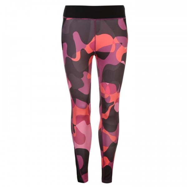 USA Pro Graphic Leggings - Pink Camo