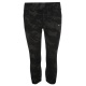 USA Pro Three Quarter Leggings - Charcoal Waves