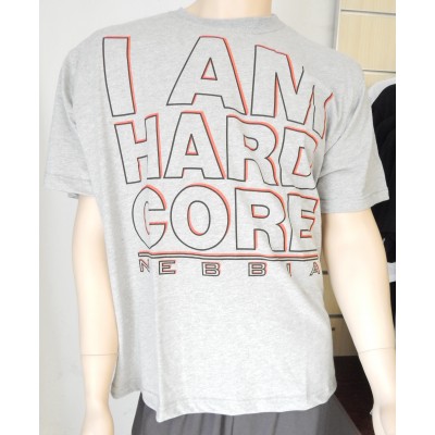 Nebbia tričko Hard Core 390 - šedá