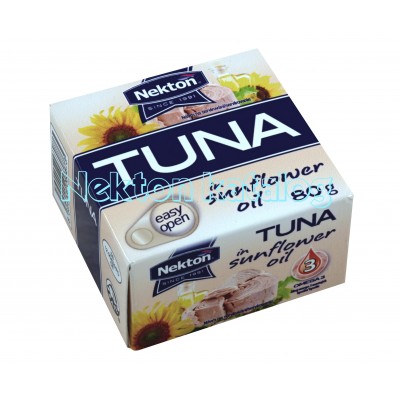 Tunak v sluneč oleji