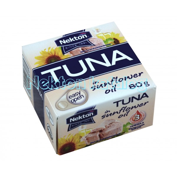 Tunak v sluneč oleji
