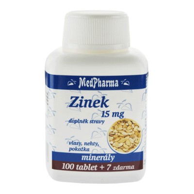 MedPharma Zinek 15 mg, 107 tobolek