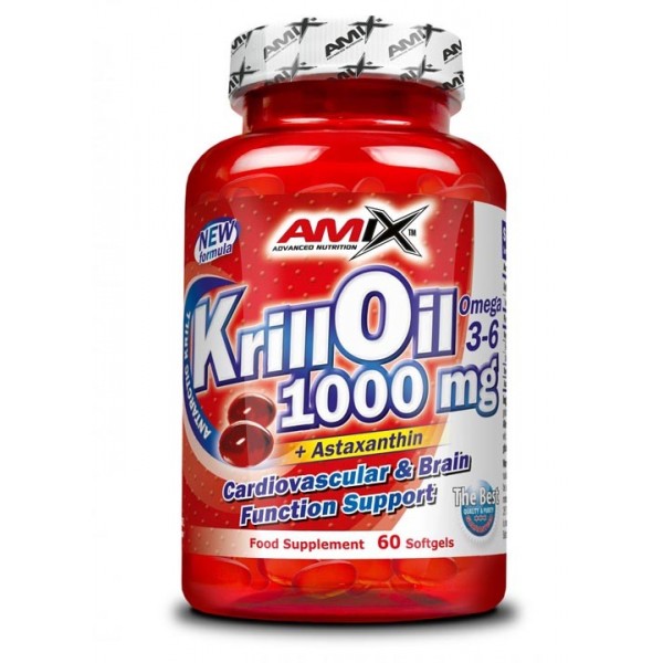 Amix™ Krill Oil 1000. 60 kapslí.