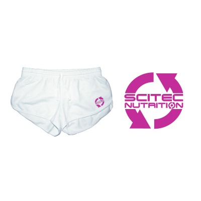 Scitec Nutrition dámské šortky - bílá