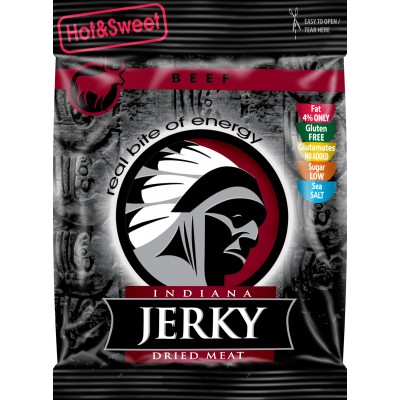 Indiana Jerky Beef HOT&SWEET 25g 