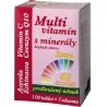 Multivitamín s minerály obsahuje 42 složek, které jsou nezbytné k růstu lidského těla, zachování vitality a celkově dobré kondice.