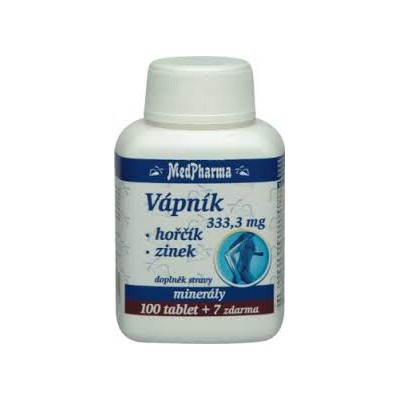 MedPharma Vápník 333,3 mg + hořčík + zinek
