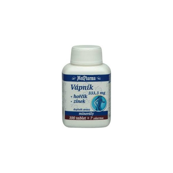 MedPharma Vápník 333,3 mg + hořčík + zinek