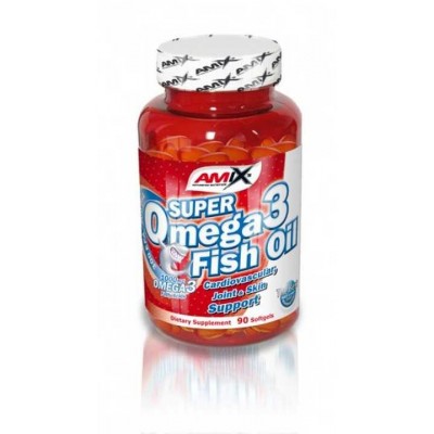 Amix Super Omega 3 Fish Oil 1000 mg 90 kapslí.