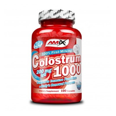 Amix Colostrum 1000mg 100 kapslí.              