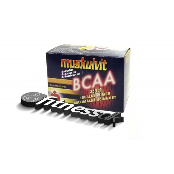 Muskulvit BCAA 4g 20 sáčků.