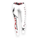 Dámské legíny s logem Amix™ Leggins White.