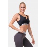 Dámská sportovní podprsenka a mini top v jednom — nebbia Smart Zip je skvělý kousek pro tvůj nový outfit do tvého oblíbeného fitka.