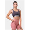 Dámská sportovní podprsenka a mini top v jednom — nebbia Smart Zip je skvělý kousek pro tvůj nový outfit do tvého oblíbeného fitka.