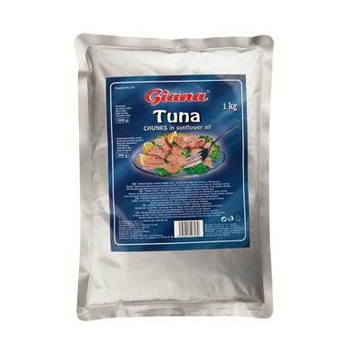 Tuňák ve slunečnicovém oleji Giana - kousky 1000 g
