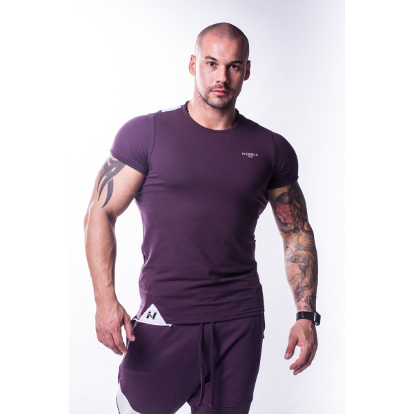 Nebbia AW Muscle back 728 - fialová
