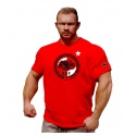 Bizon Gym Triko 224 - červená