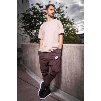 Feeney joggers hnědé