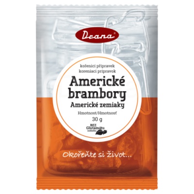 americké brambory