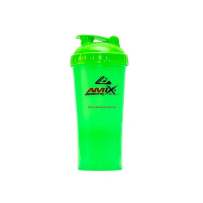 Amix Shaker Monster Bottle Color 600 ml - zelená.