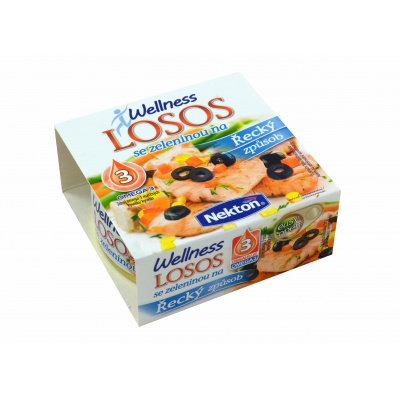 Nekton - Losos se zeleninou na řecký způsob 170 g.