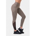 Nebbia Fit & Smart legíny s vysokým pasem 572 mocha 