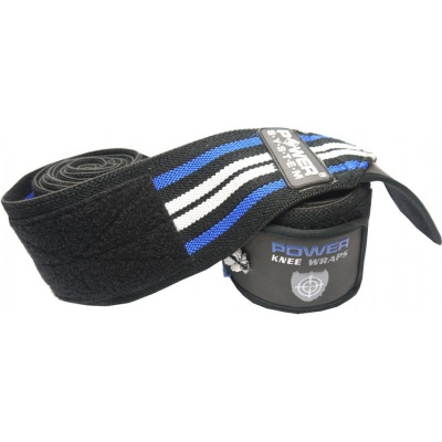 POWER SYSTEM knee wraps - blue