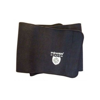 POWER SYSTEM - slimming belt  WT PRO - 125cm black