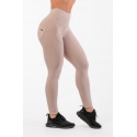 Nebbia Lifting Effect Bubble Butt legíny s vysokým pasem 587 béžová 