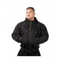 LEGAL POWER Mikina Heavy Zip Devils Stonewashed Ottomix Fleece černá