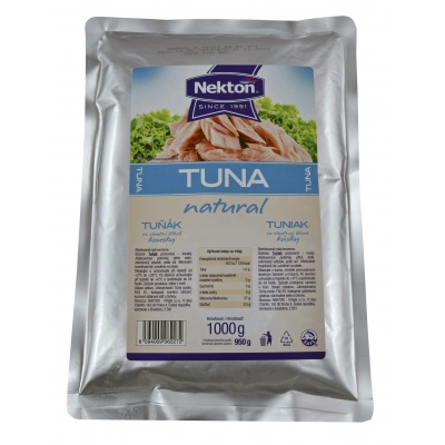 NEKTON Tuňák ve vlastní šťávě kousky 1000 g