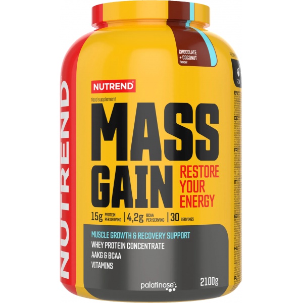 Nutrend Mass Gain 2100g vanilka
