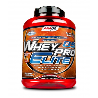 Amix nutrition Whey Pro Elite 85 1000g EXPIRACE 01/26 Jahoda