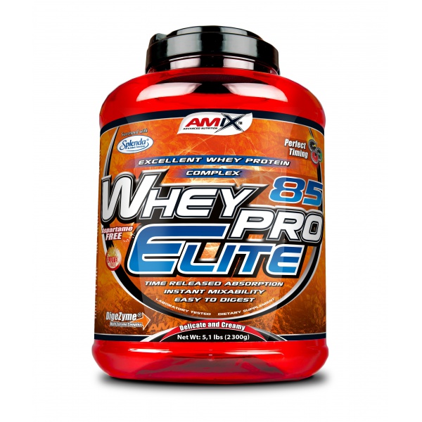 Amix nutrition Whey Pro Elite 85 1000g EXPIRACE 01/26 Jahoda