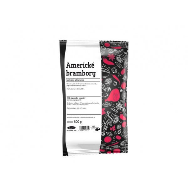 americké brambory