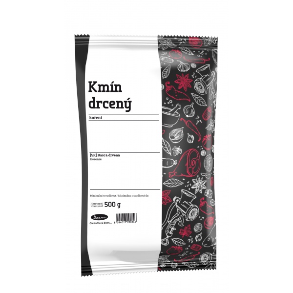 Kmín drcený 500