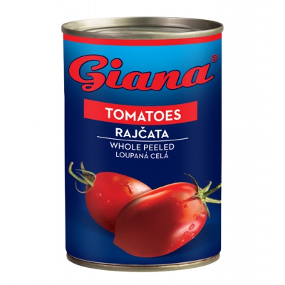Rajčata loupaná celá 400g