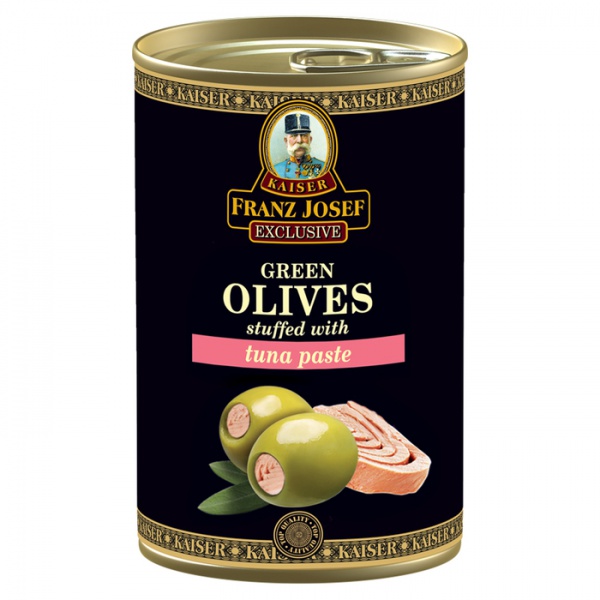 Zelené olivy plněné tuňákovou pastou 300g